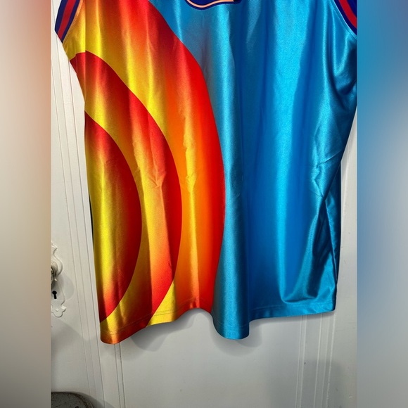Nike LeBron x Space Jam Tune Squad Jersey Light Blue Fury 3XL - Picture 11 of 16